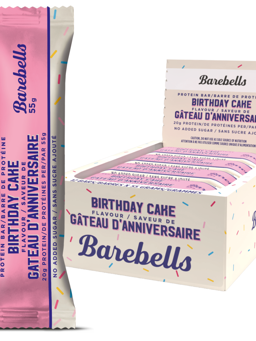 Barebells Birthday Cake