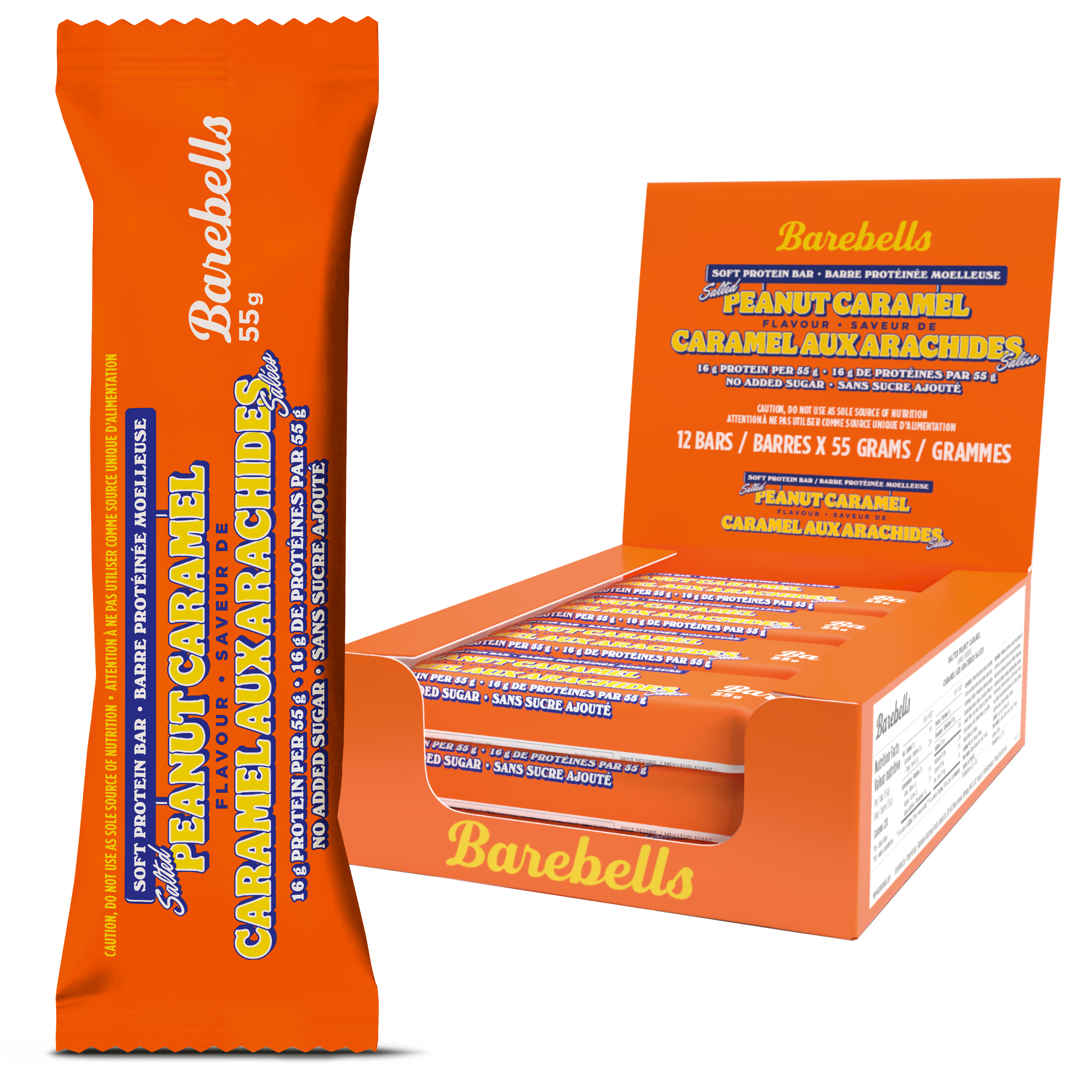 Barebells Caramel salé aux cacahuètes